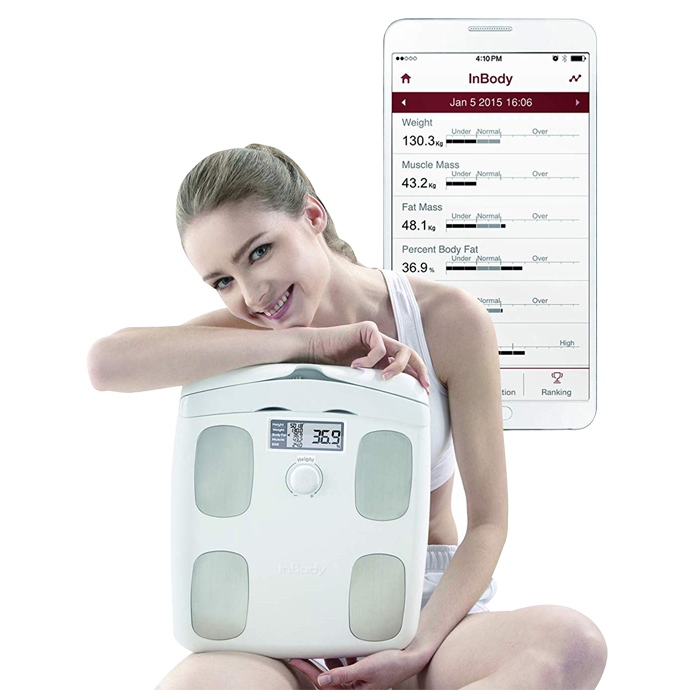 InBody H20N-US Smart Scale, Analyzer | Weight, BMI, Fat, Muscle Mass |  Bluetooth
